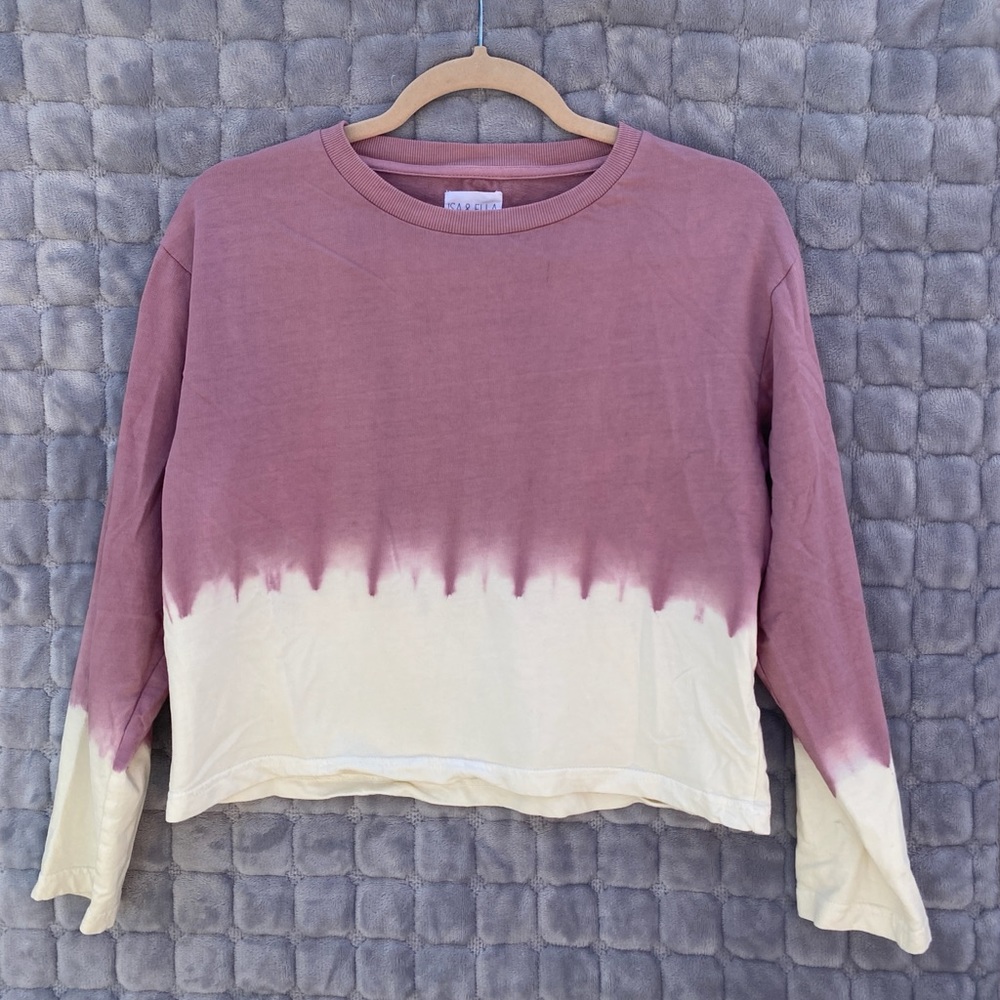 Crop sweatshirt Tie-dye size medium